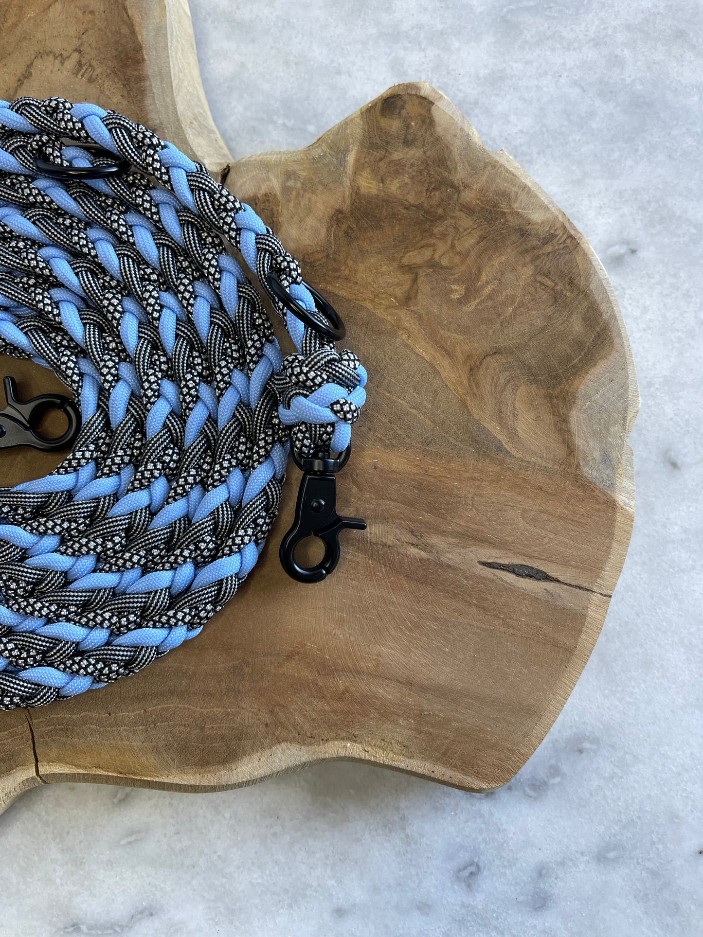 Hundeleine classic baby blue