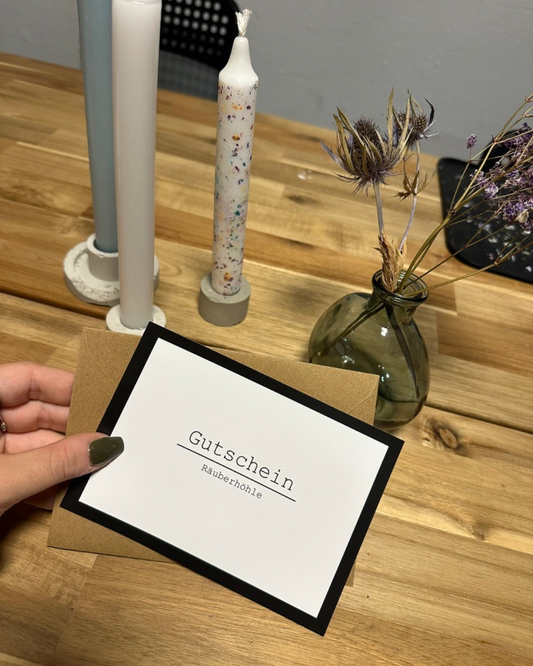 Gutschein Karte